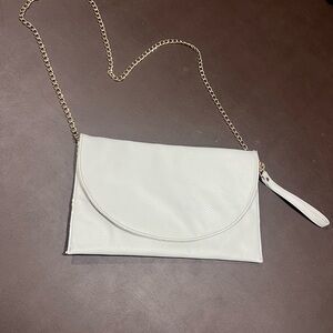 The Royal Standard Collection light blue Shoulder Bag Chain Strap Gold Hardware